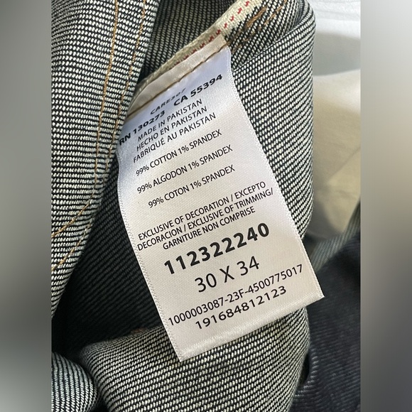 Lee Heritage Raw Straight Selvedge Jean ‘Blue’ (size mens 29 & 30) - Picture 10 of 15